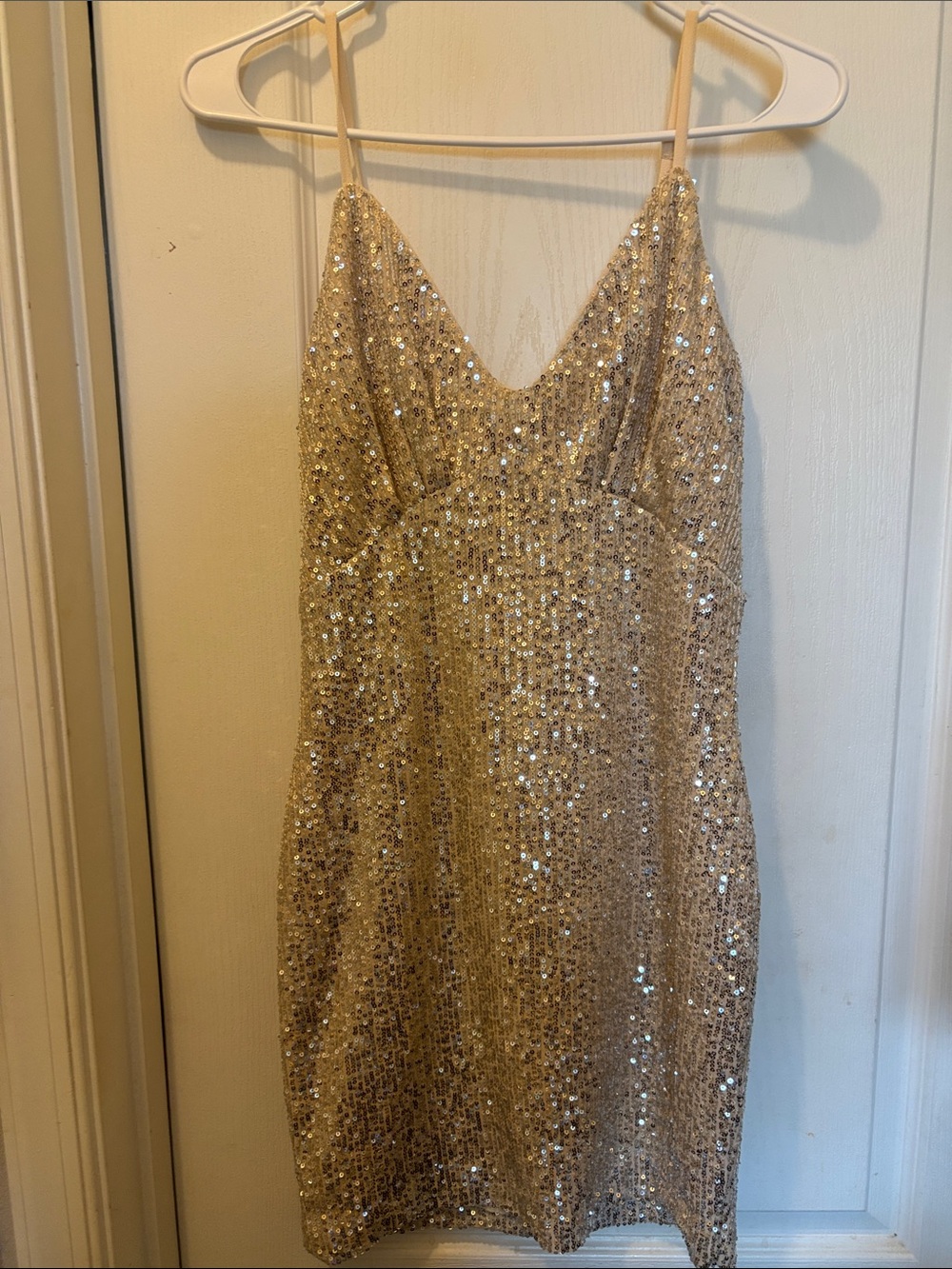 NWOT ALTAR’D State Sequin Sleeveless Evening/Party Dress Mini Sz S Zip